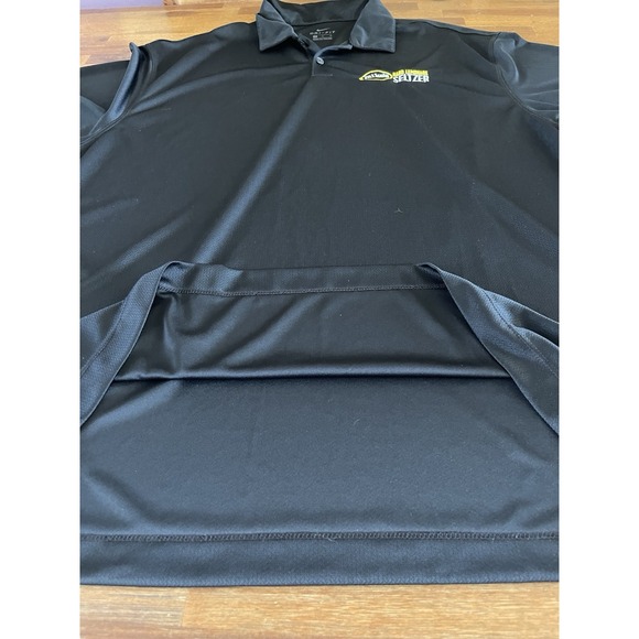 Mikes Hard Lemonade Seltzer Polo Shirt Men's Size XL Black W/ Yellow‎ Embroidery - Picture 15 of 16